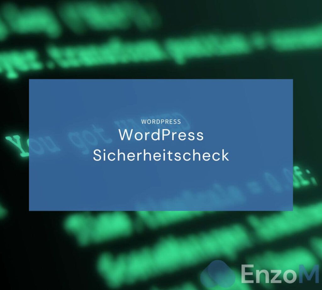 WordPress Sicherheitscheck