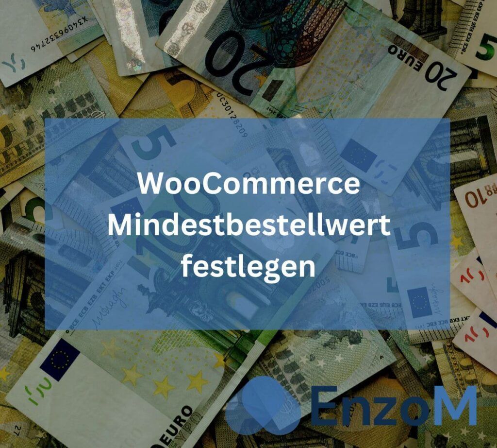 woocommerce mindestbestellwert festlegen