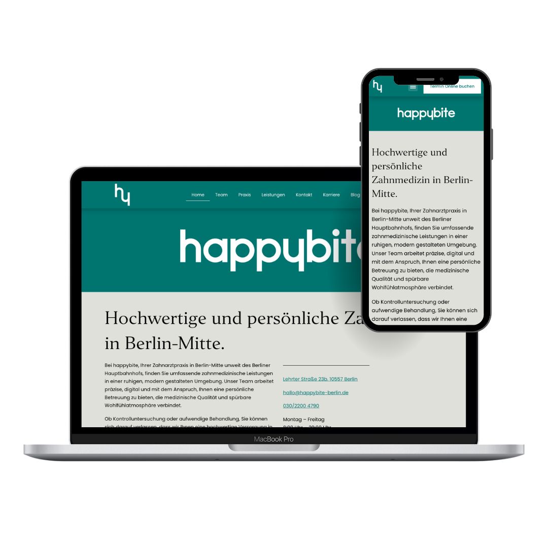 happybite Zahnarztpraxis in Berlin Mitte