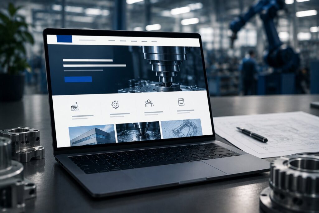 Website industrieller Mittelstand