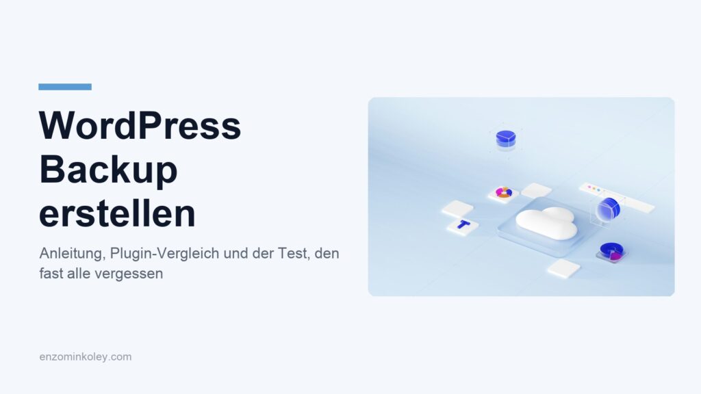WordPress Backup erstellen: Cloud-Speicher als externer Ablageort