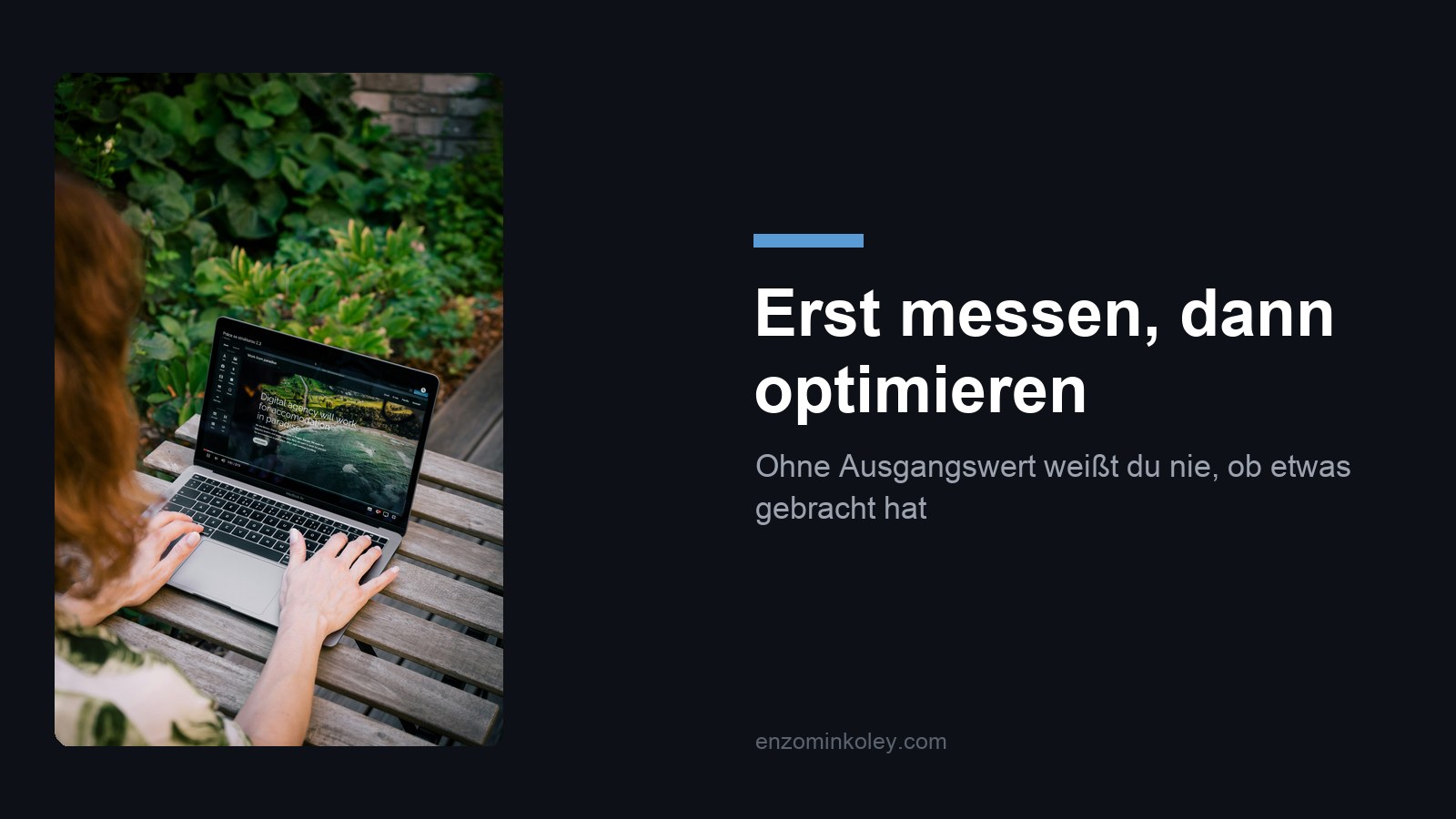 WordPress Ladezeit messen vor der Optimierung